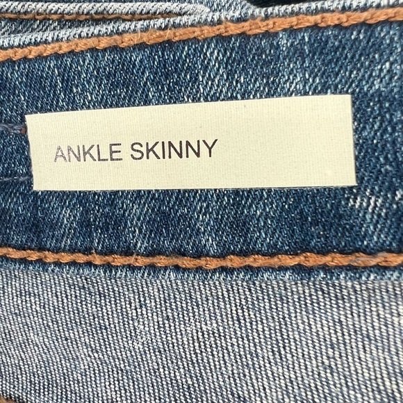 Kut From The Kloth Ankle Skinny Rough Hem Distressed Jeans Size 4 Women’s - Picture 4 of 6